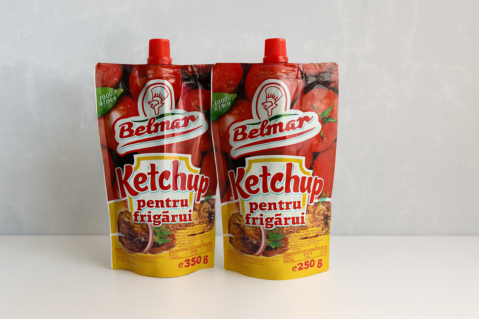 Ketciup pentru frigărui 350g și 250g